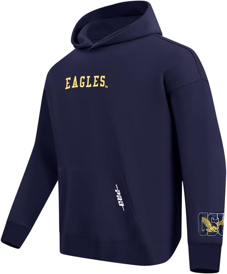 imagePro Standard NCAA mens Mens College Wingspan Fleece Pull Over HoodieMidnight Navy