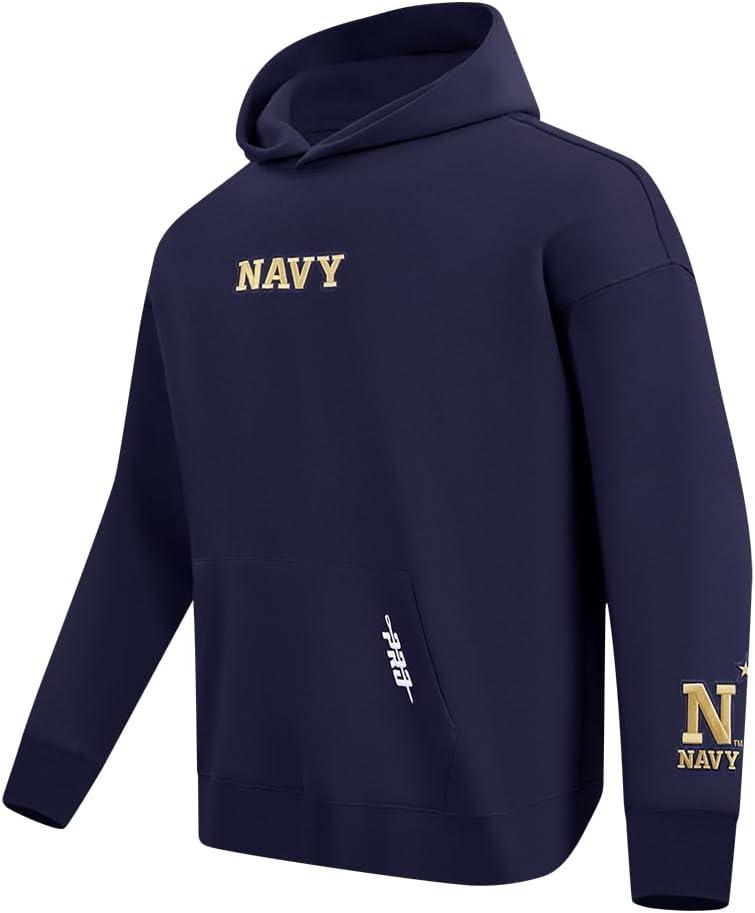 imagePro Standard NCAA mens Mens College Wingspan Fleece Pull Over HoodieMidnight Navy