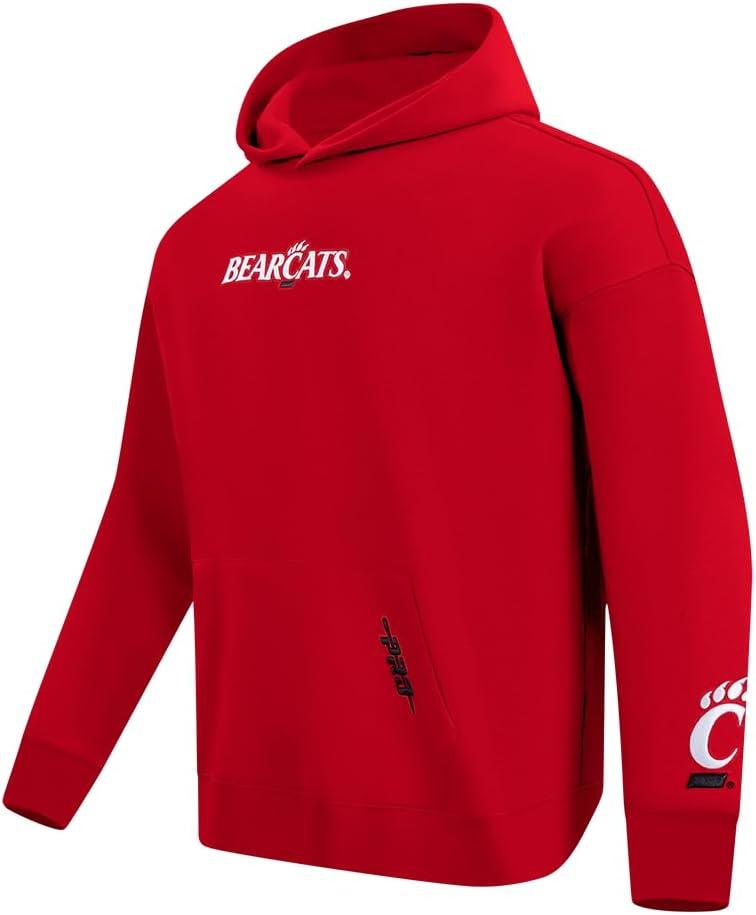 imagePro Standard NCAA mens Mens College Wingspan Fleece Pull Over HoodieRed