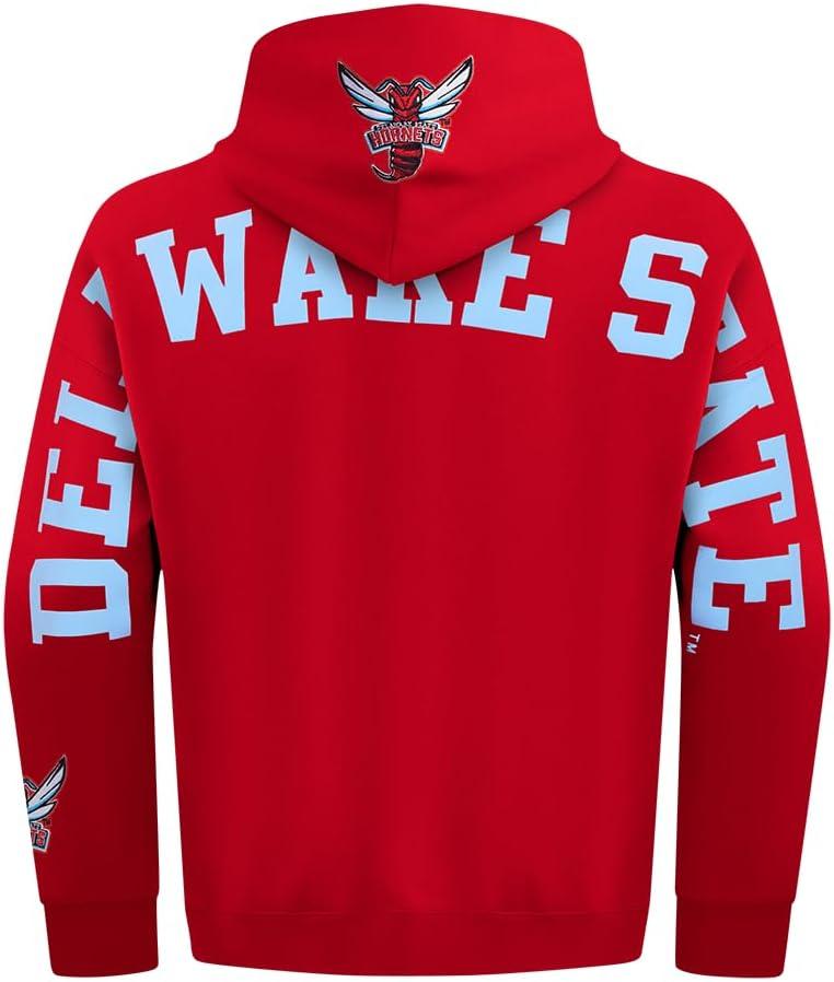 imagePro Standard NCAA mens Mens College Wingspan Fleece Pull Over HoodieRed
