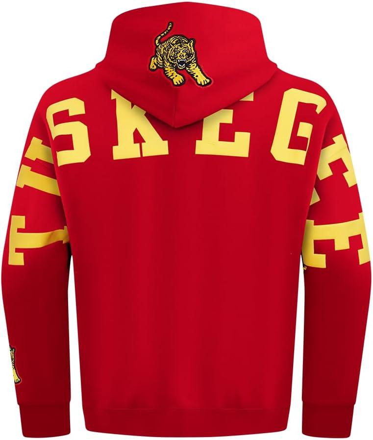 imagePro Standard NCAA mens Mens College Wingspan Fleece Pull Over HoodieRed