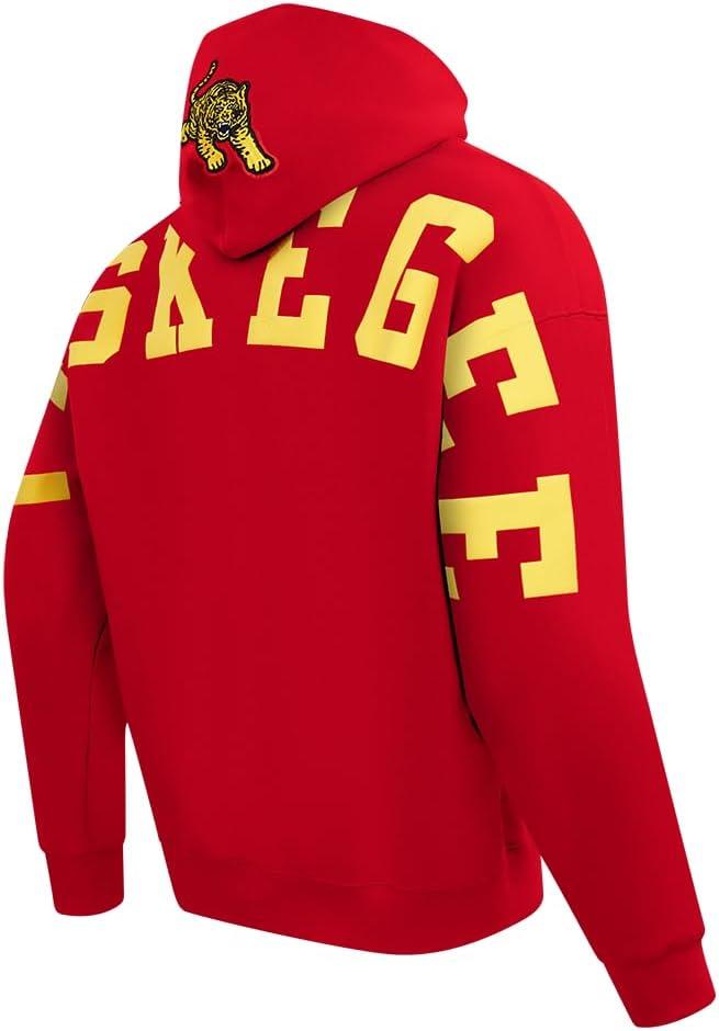 imagePro Standard NCAA mens Mens College Wingspan Fleece Pull Over HoodieRed