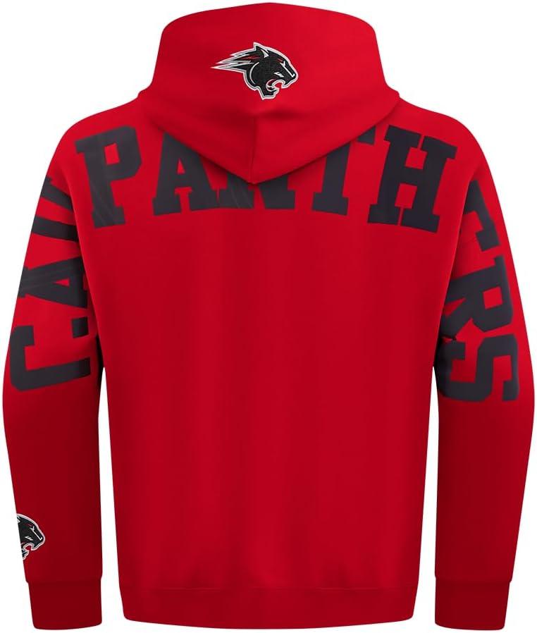 imagePro Standard NCAA mens Mens College Wingspan Fleece Pull Over HoodieRed