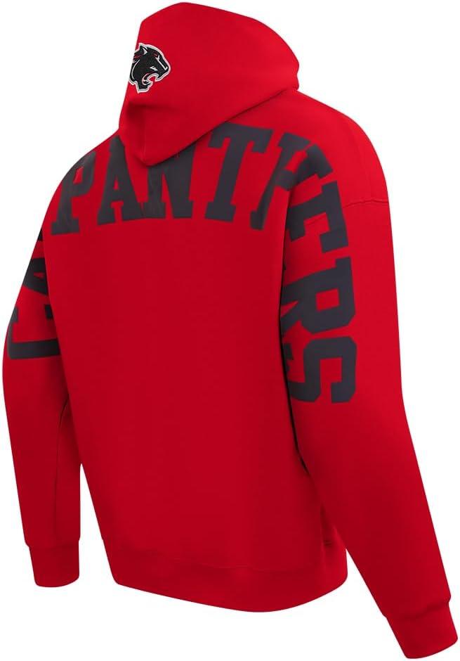 imagePro Standard NCAA mens Mens College Wingspan Fleece Pull Over HoodieRed
