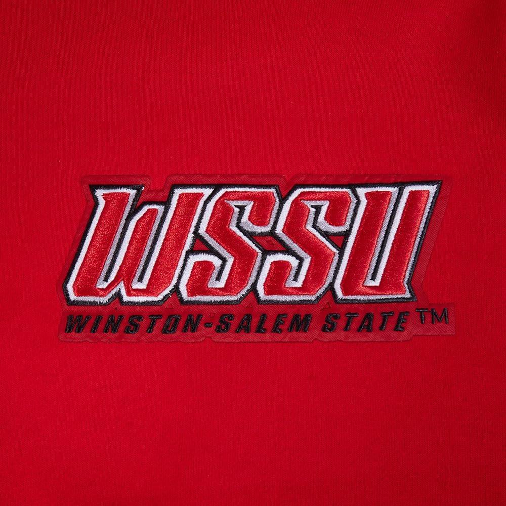 imagePro Standard NCAA mens Mens College Wingspan Fleece Pull Over HoodieRed