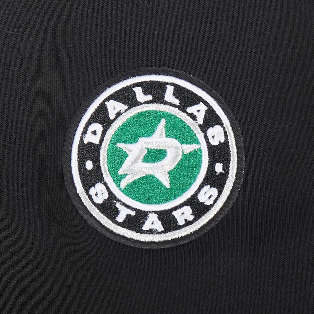 imagePro Standard NHL womens Womens Nhl Classic Chenille Brushed Back French Terry Cropped Pullover HoodieBlack