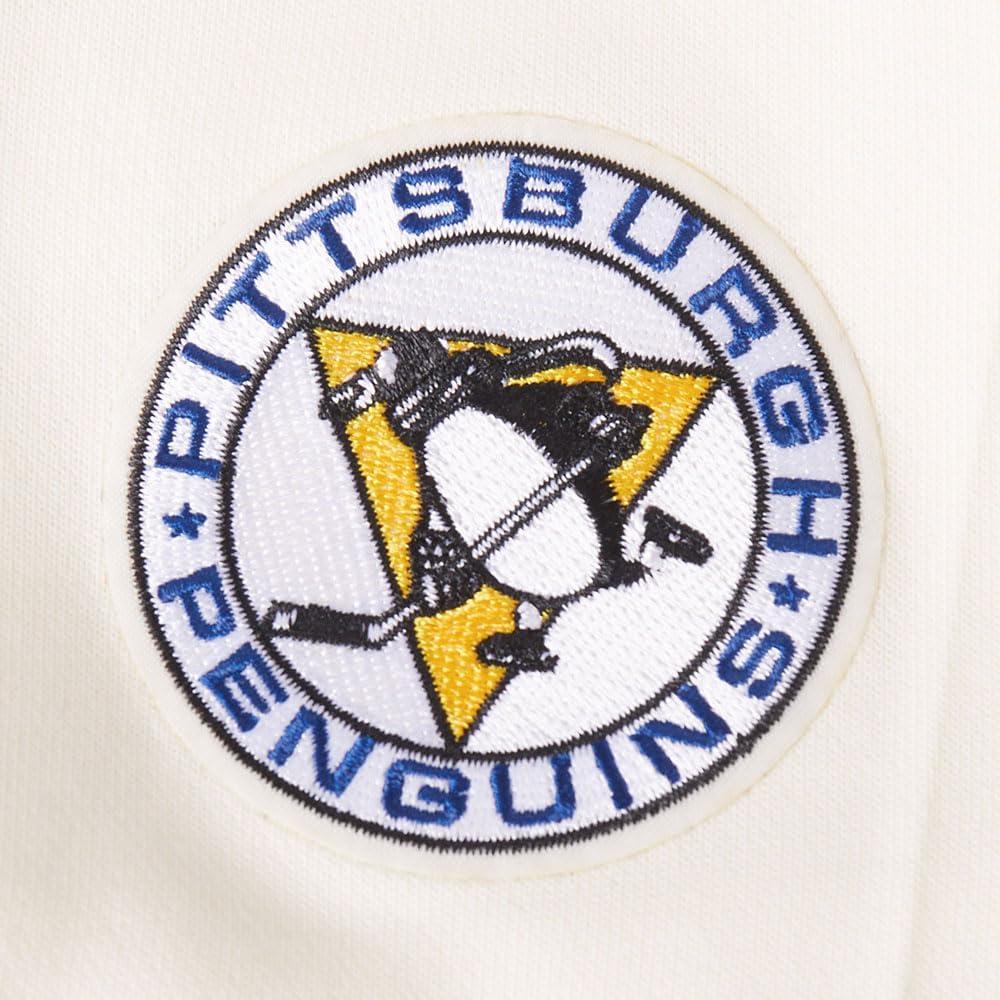 imagePro Standard NHL womens Womens Nhl Retro Classics Brushed Back French Terry Crewneck SweatshirtEggshell Black