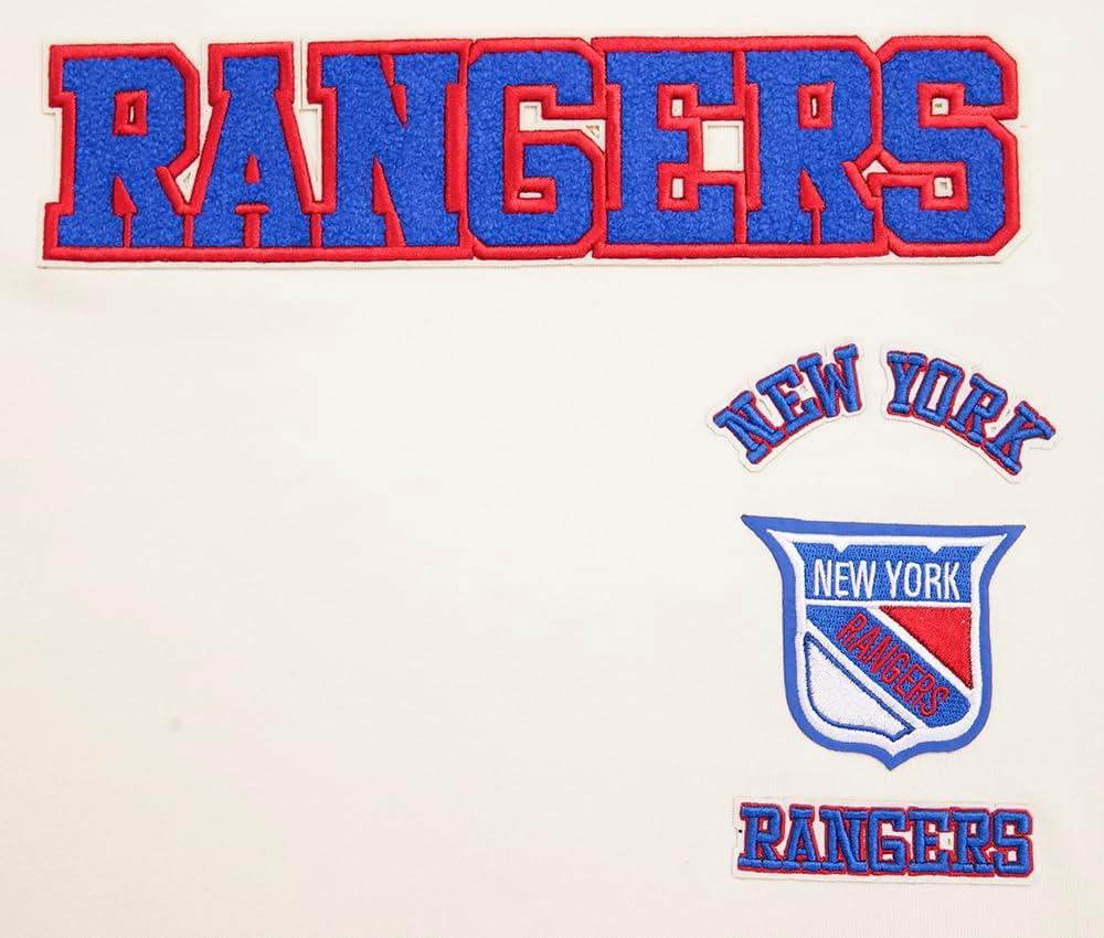 imagePro Standard NHL womens Womens Nhl Retro Classics Brushed Back French Terry Crewneck SweatshirtEggshellRoyal Blue