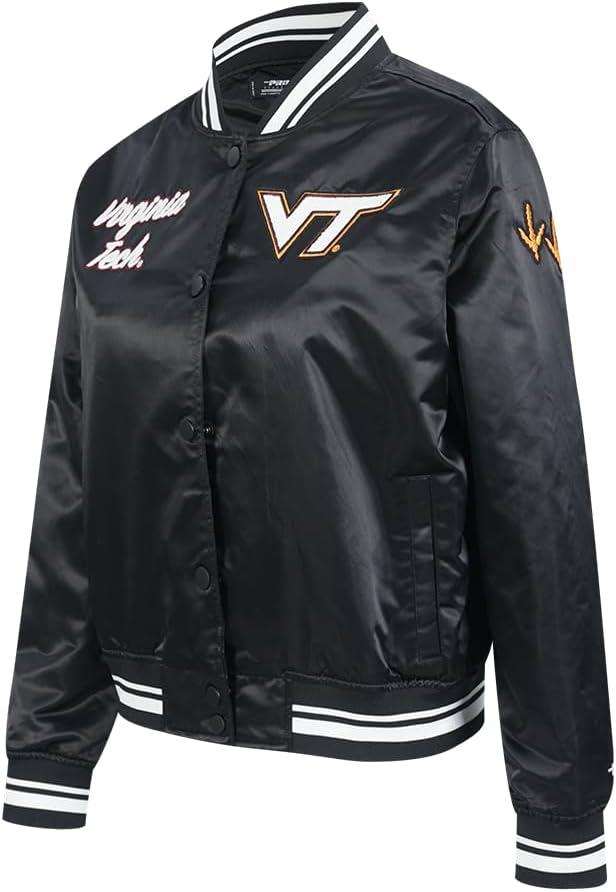imagePro Standard Womens College Classic Essentials Satin JacketBlack