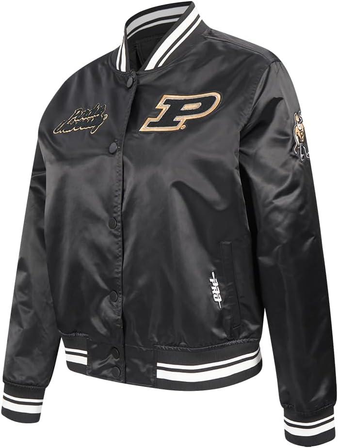 imagePro Standard Womens College Classic Essentials Satin JacketBlack