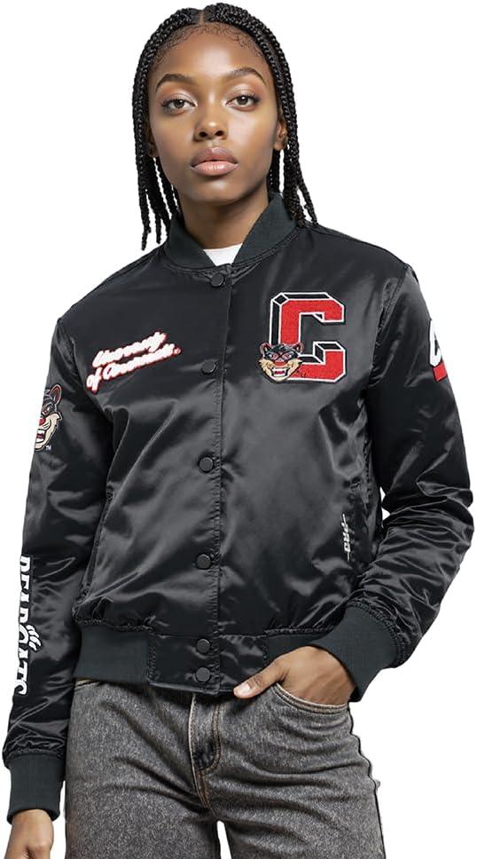 imagePro Standard Womens College Classic Essentials Satin JacketBlack
