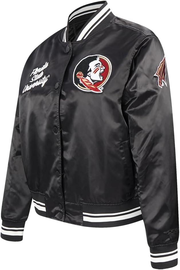 imagePro Standard Womens College Classic Essentials Satin JacketBlack