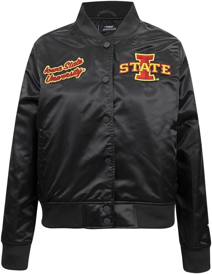imagePro Standard Womens College Classic Essentials Satin JacketBlack
