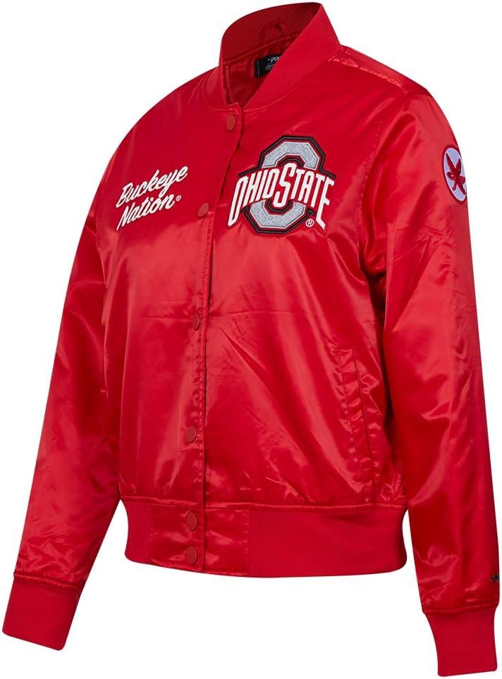 imagePro Standard Womens College Classic Essentials Satin JacketRed
