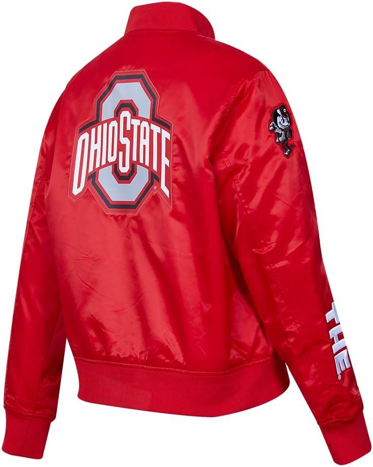 imagePro Standard Womens College Classic Essentials Satin JacketRed