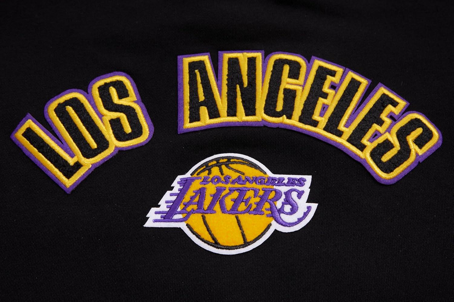 imagePro Standard Womens NBA Classic Chenille Crewneck SweatshirtBlack