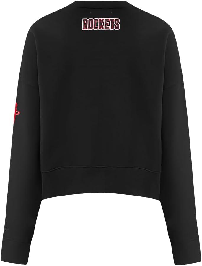 imagePro Standard Womens NBA Classic Chenille Crewneck SweatshirtBlack