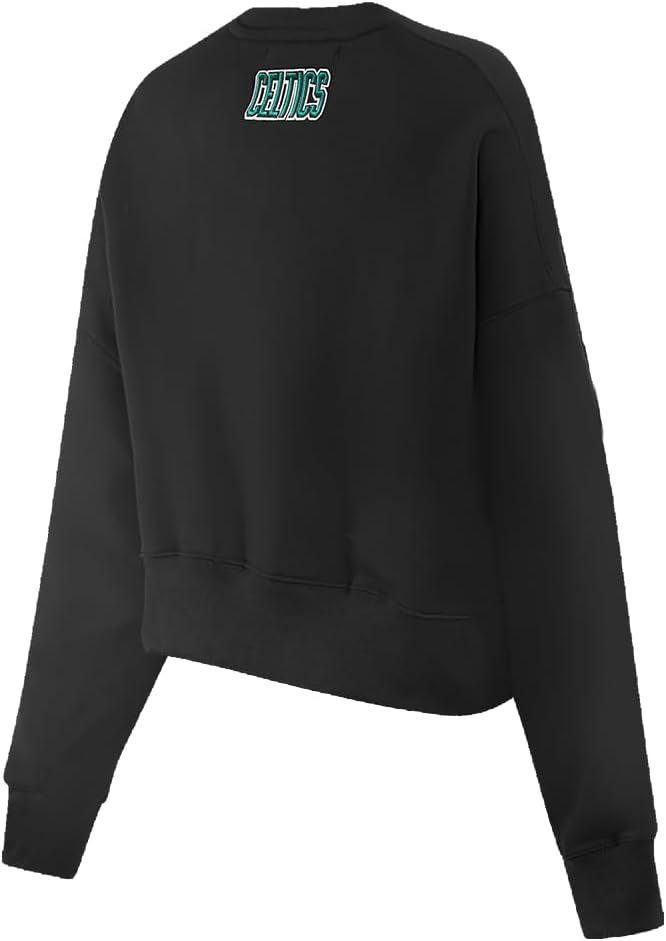 imagePro Standard Womens NBA Classic Chenille Crewneck SweatshirtBlack