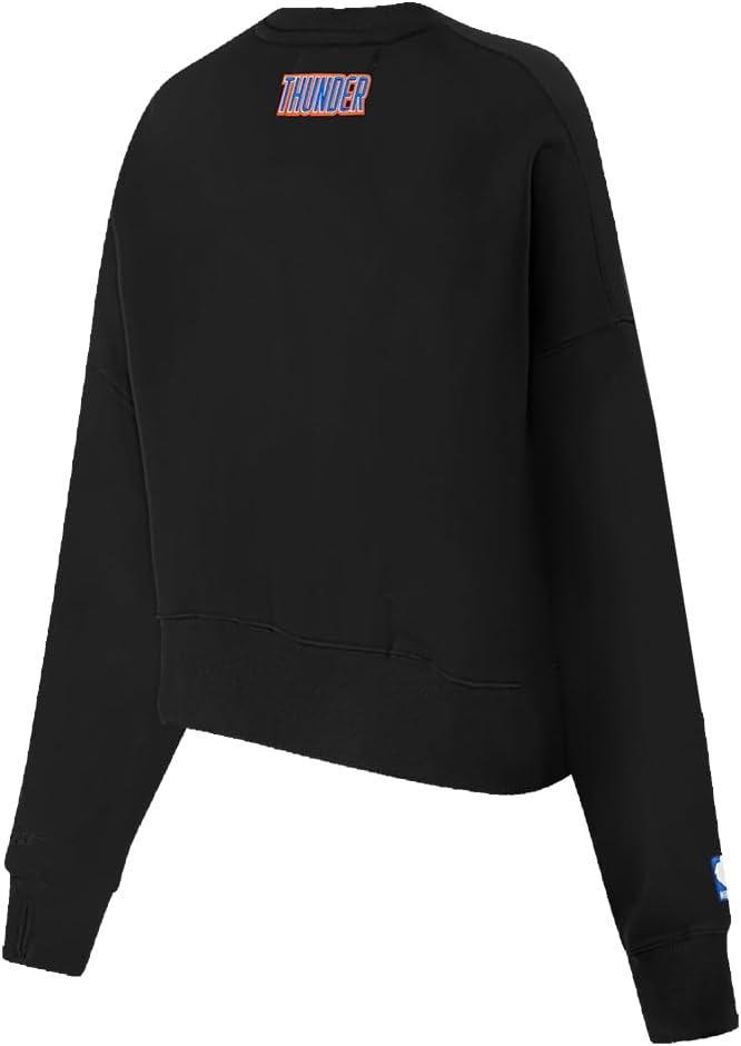 imagePro Standard Womens NBA Classic Chenille Crewneck SweatshirtBlack