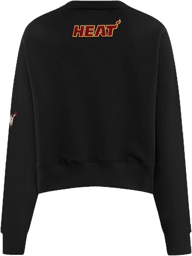 imagePro Standard Womens NBA Classic Chenille Crewneck SweatshirtBlack
