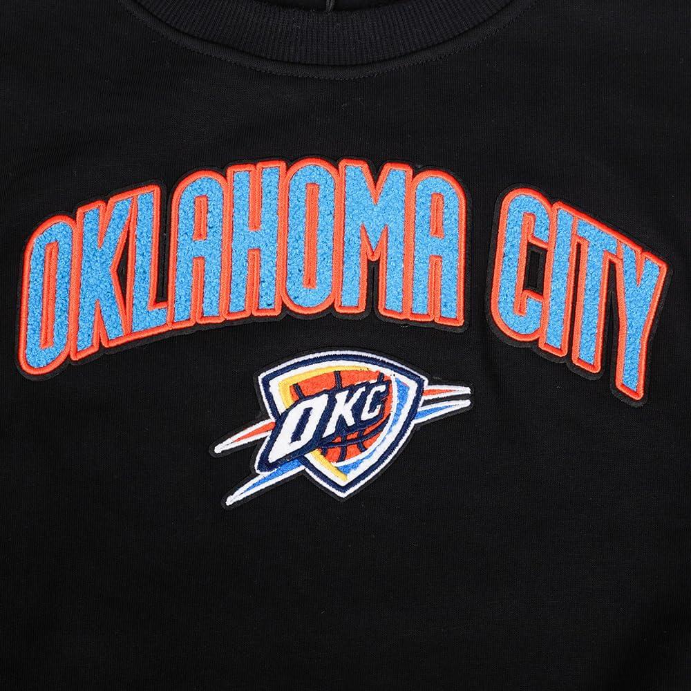 imagePro Standard Womens NBA Classic Chenille Crewneck SweatshirtBlack