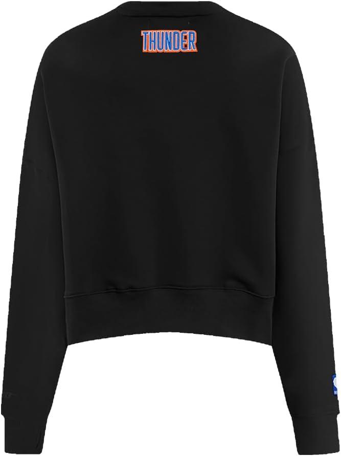 imagePro Standard Womens NBA Classic Chenille Crewneck SweatshirtBlack