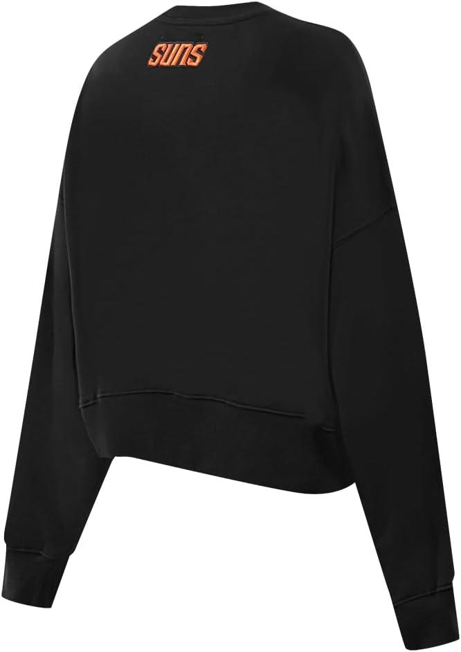 imagePro Standard Womens NBA Classic Chenille Crewneck SweatshirtBlack