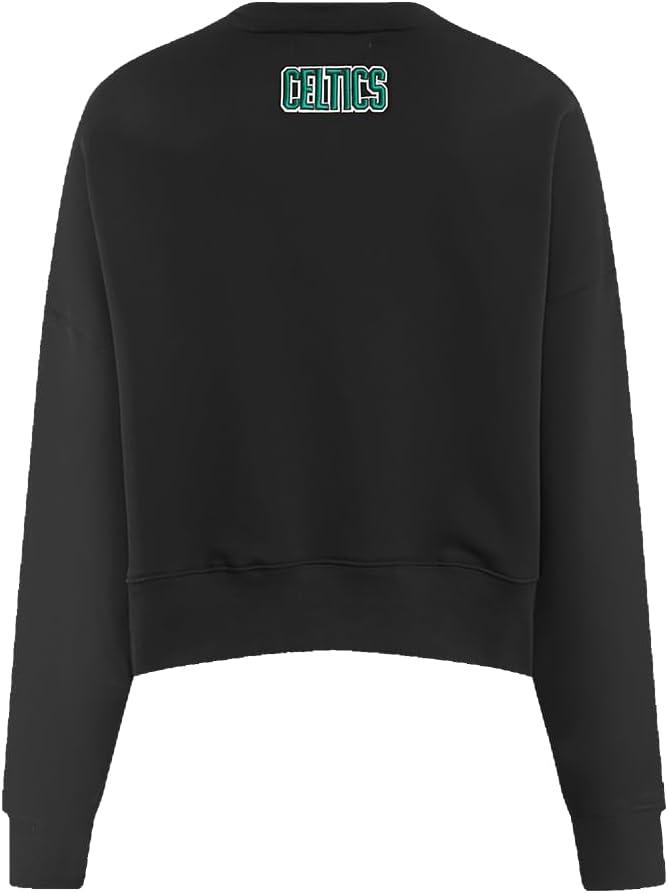 imagePro Standard Womens NBA Classic Chenille Crewneck SweatshirtBlack