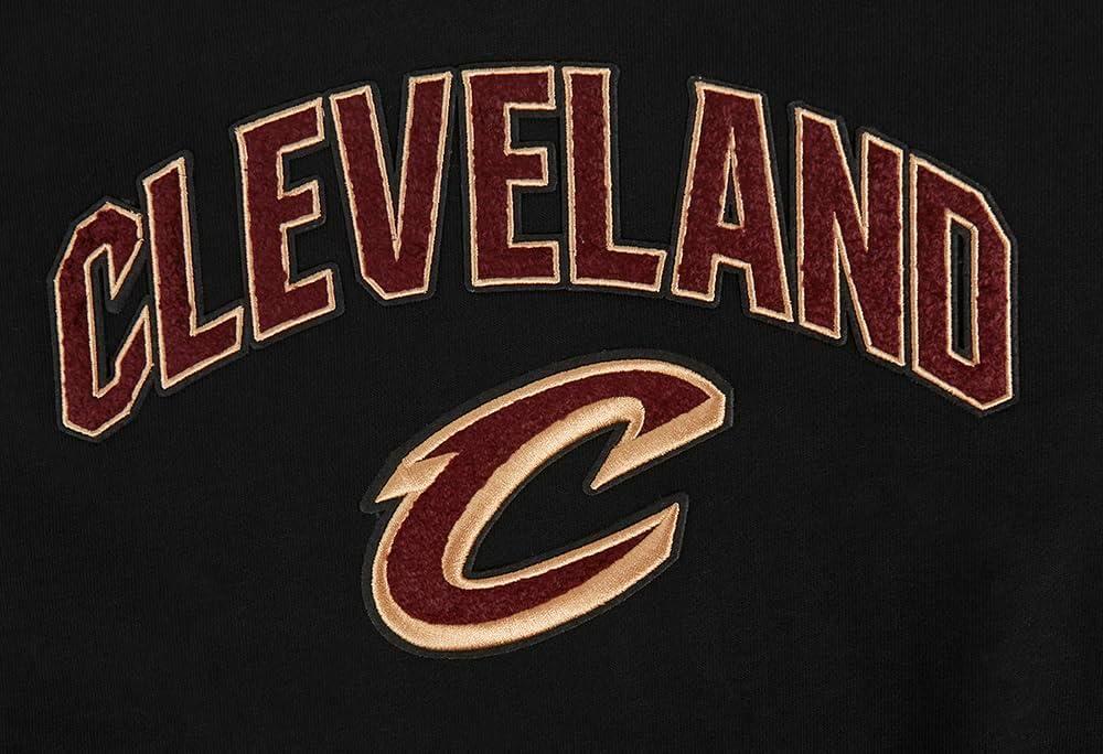 imagePro Standard Womens NBA Classic Chenille Crewneck SweatshirtBlack