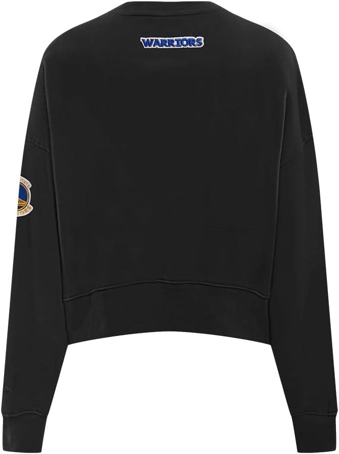 imagePro Standard Womens NBA Classic Chenille Crewneck SweatshirtBlack