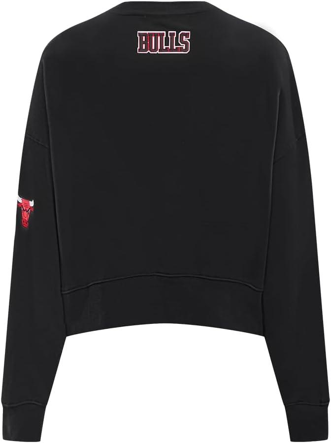imagePro Standard Womens NBA Classic Chenille Crewneck SweatshirtBlack