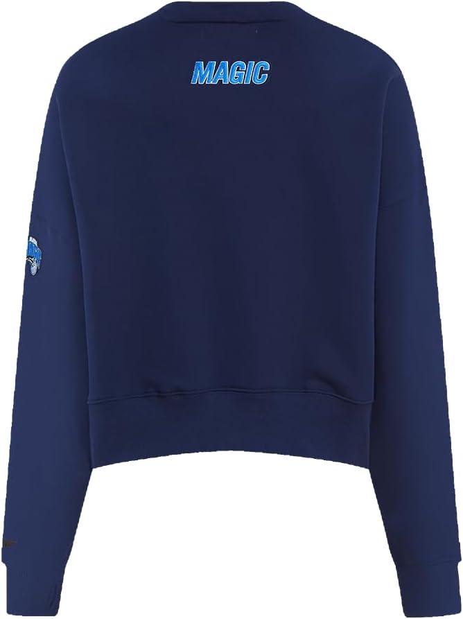 imagePro Standard Womens NBA Classic Chenille Crewneck SweatshirtMidnight Navy