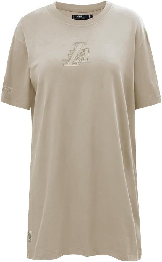 imagePro Standard Womens NBA Neutral Cotton Tee DressTaupe