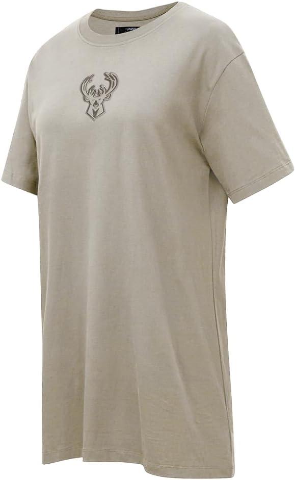 imagePro Standard Womens NBA Neutral Cotton Tee DressTaupe