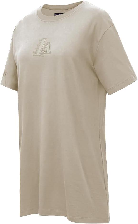 imagePro Standard Womens NBA Neutral Cotton Tee DressTaupe