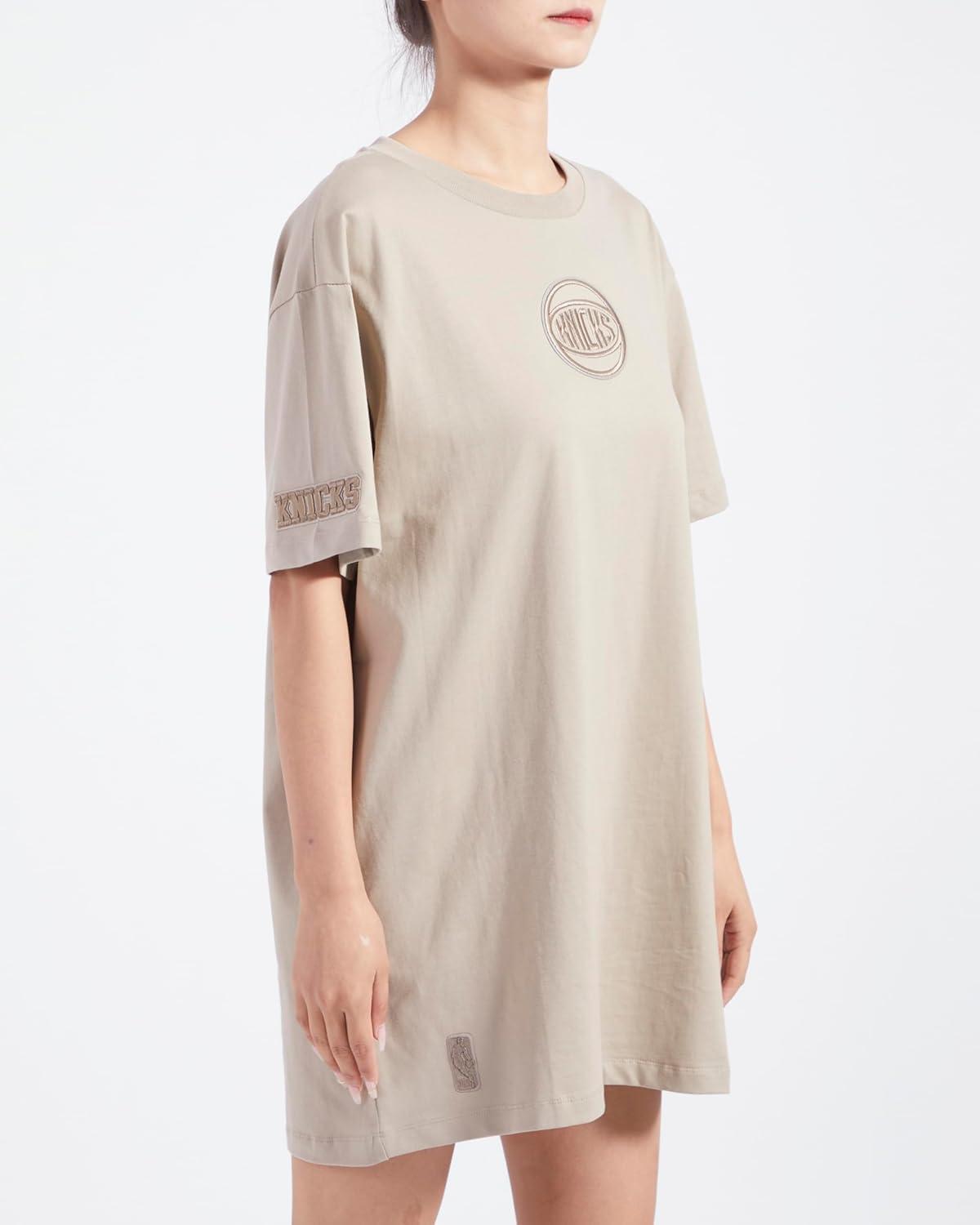 imagePro Standard Womens NBA Neutral Cotton Tee DressTaupe