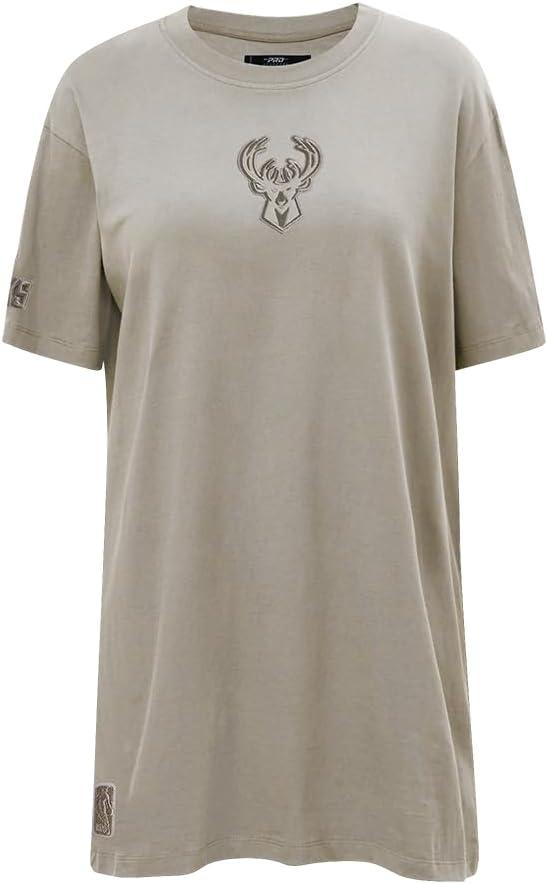 imagePro Standard Womens NBA Neutral Cotton Tee DressTaupe