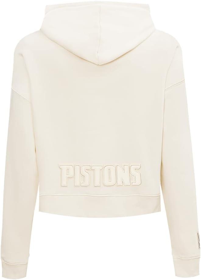 imagePro Standard Womens NBA Neutral Cropped Pullover HoodieEggshell