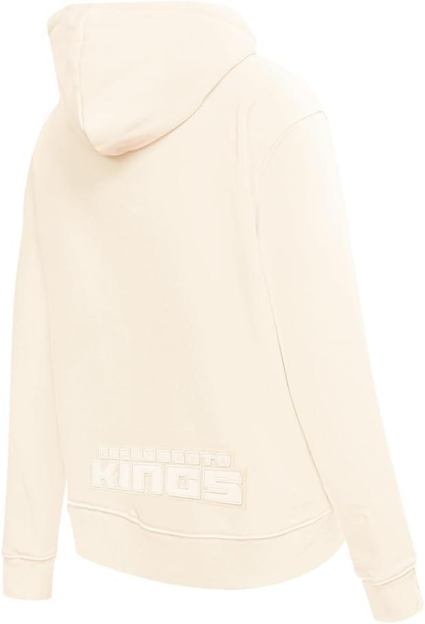 imagePro Standard Womens NBA Neutral Cropped Pullover HoodieEggshell