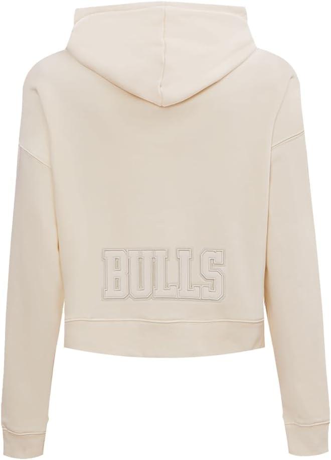 imagePro Standard Womens NBA Neutral Cropped Pullover HoodieEggshell