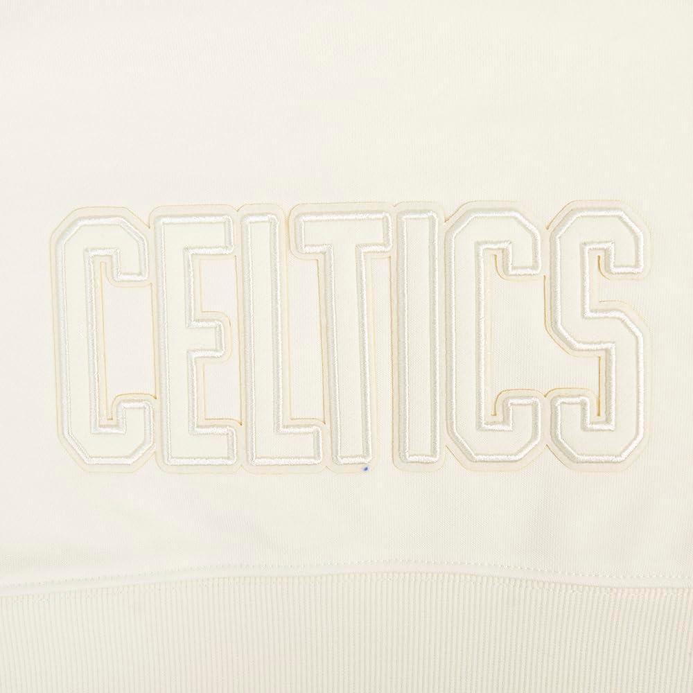 imagePro Standard Womens NBA Neutral Cropped Pullover HoodieEggshell