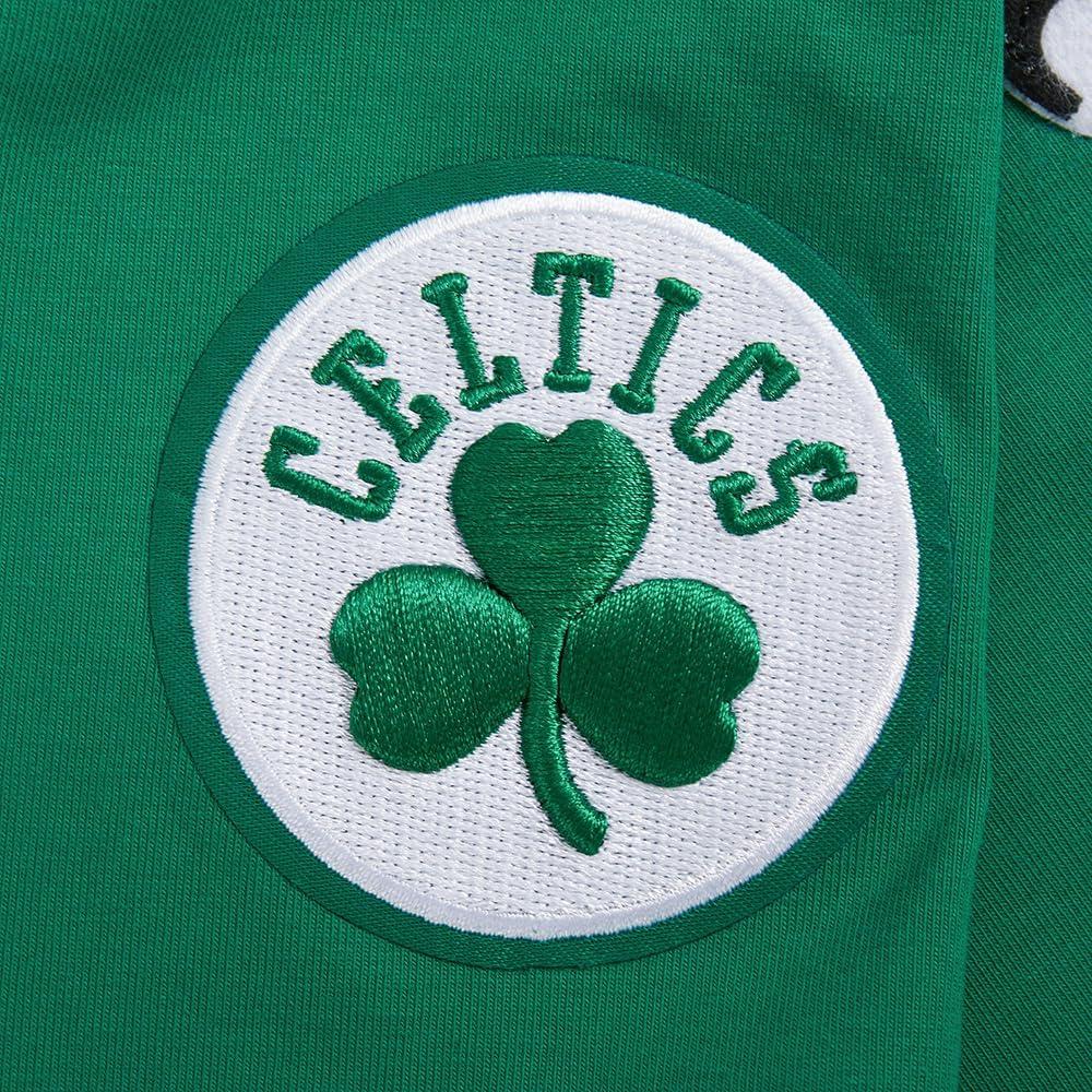 imagePro Standard Womens NBA Old English Cotton Short Sleeve Slim Fit TeeKelly Green