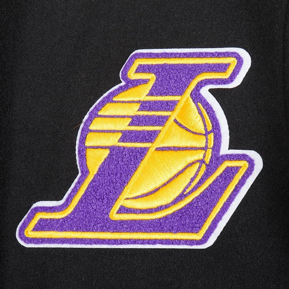 imagePro Standard Womens NBA Old English Varsity JacketBlackPurple