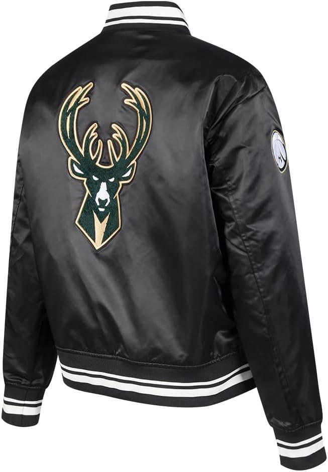 imagePro Standard Womens NBA Retro Classics Satin JacketBlack