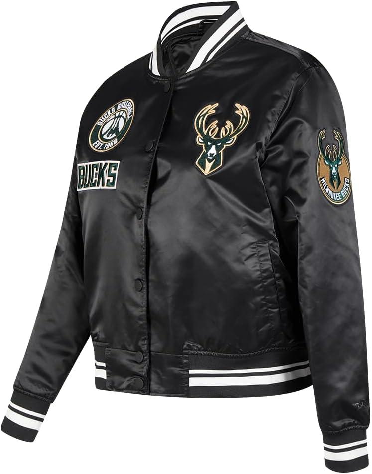imagePro Standard Womens NBA Retro Classics Satin JacketBlack