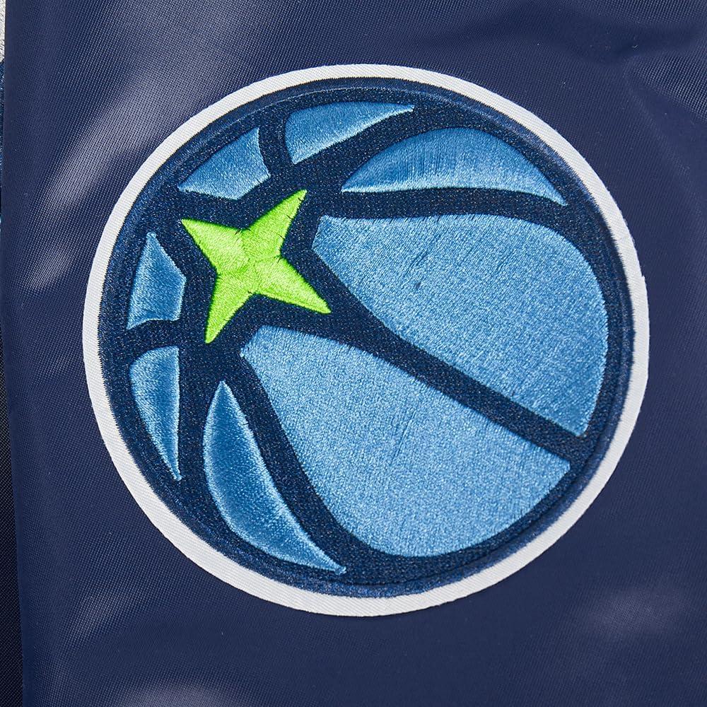 imagePro Standard Womens NBA Retro Classics Satin JacketMidnight Navy