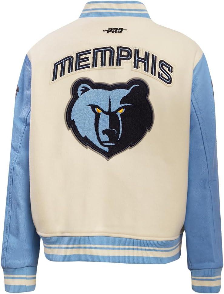 imagePro Standard Womens NBA Retro Classics Varsity JacketEggshell University Blue