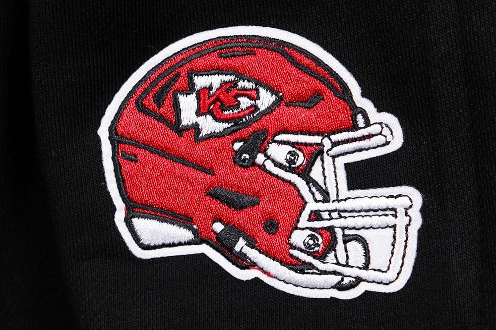 imagePro Standard Womens NFL Classic Chenille Brushed Back French Terry Pull Over HoodieBlack