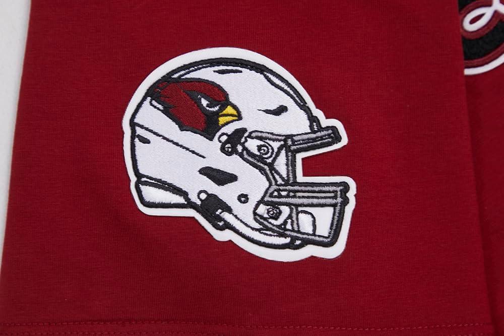 imagePro Standard Womens NFL Classic Chenille Short Sleeve Boxy TeeCardinal Red