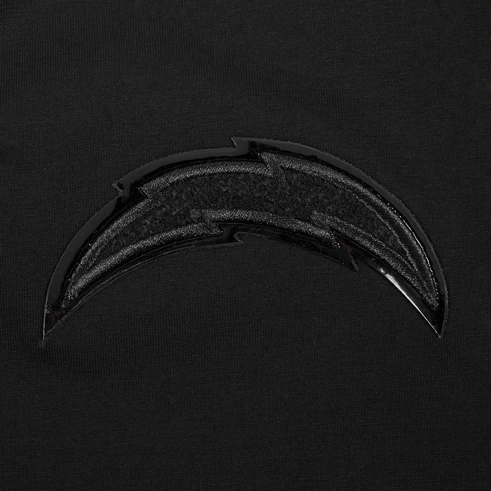imagePro Standard Womens NFL Classic Triple Black Cotton Short Sleeve Boxy TeeBlack